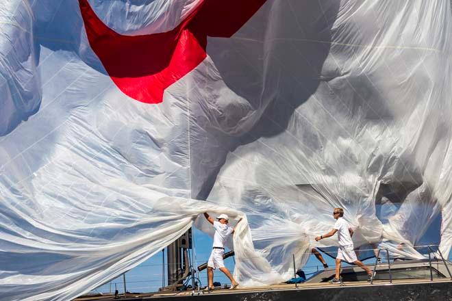 Spinnaker drop onboard J-ONE ©  Rolex / Carlo Borlenghi http://www.carloborlenghi.net